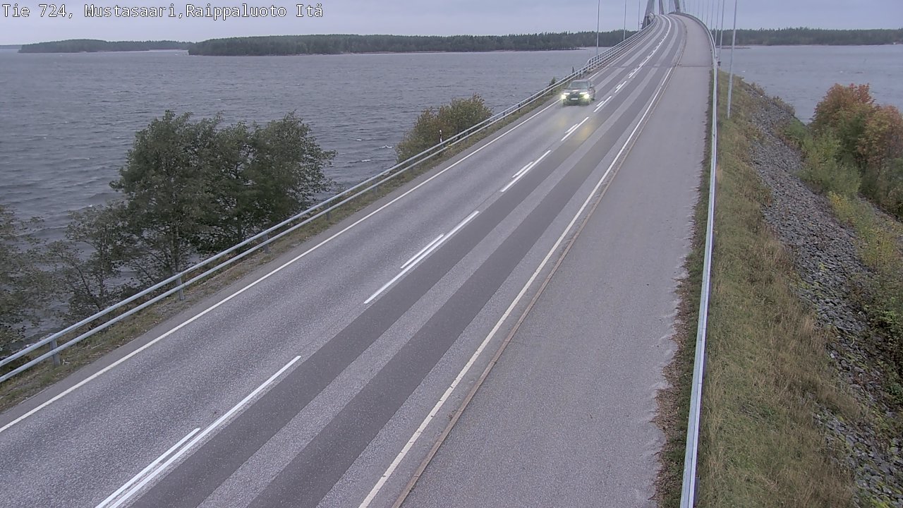 Kelikamerat Kuva Tie 724 Raippaluodonsilta itä, Mustasaari, Pohjanmaa