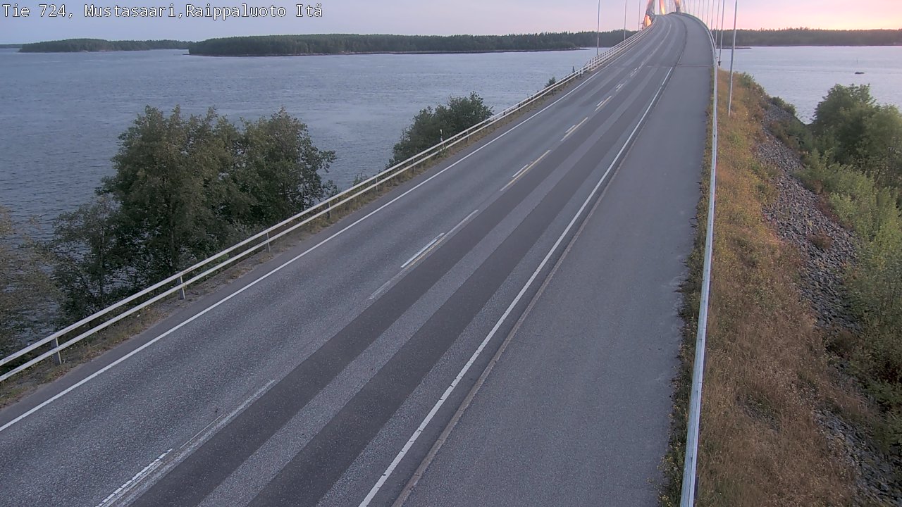 Kelikamerat Kuva Tie 724 Raippaluodonsilta itä, Mustasaari, Pohjanmaa