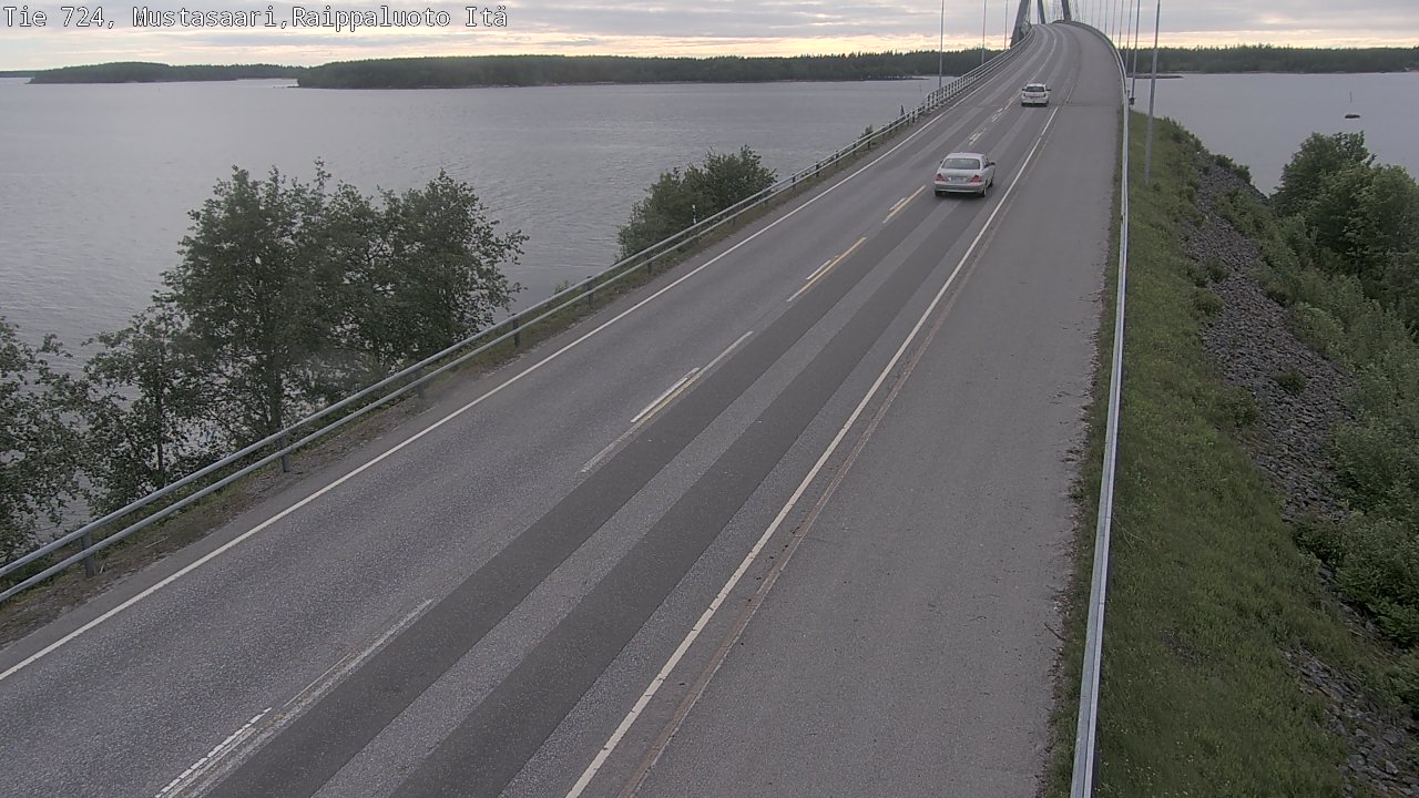 Kelikamerat Kuva Tie 724 Raippaluodonsilta itä, Mustasaari, Pohjanmaa