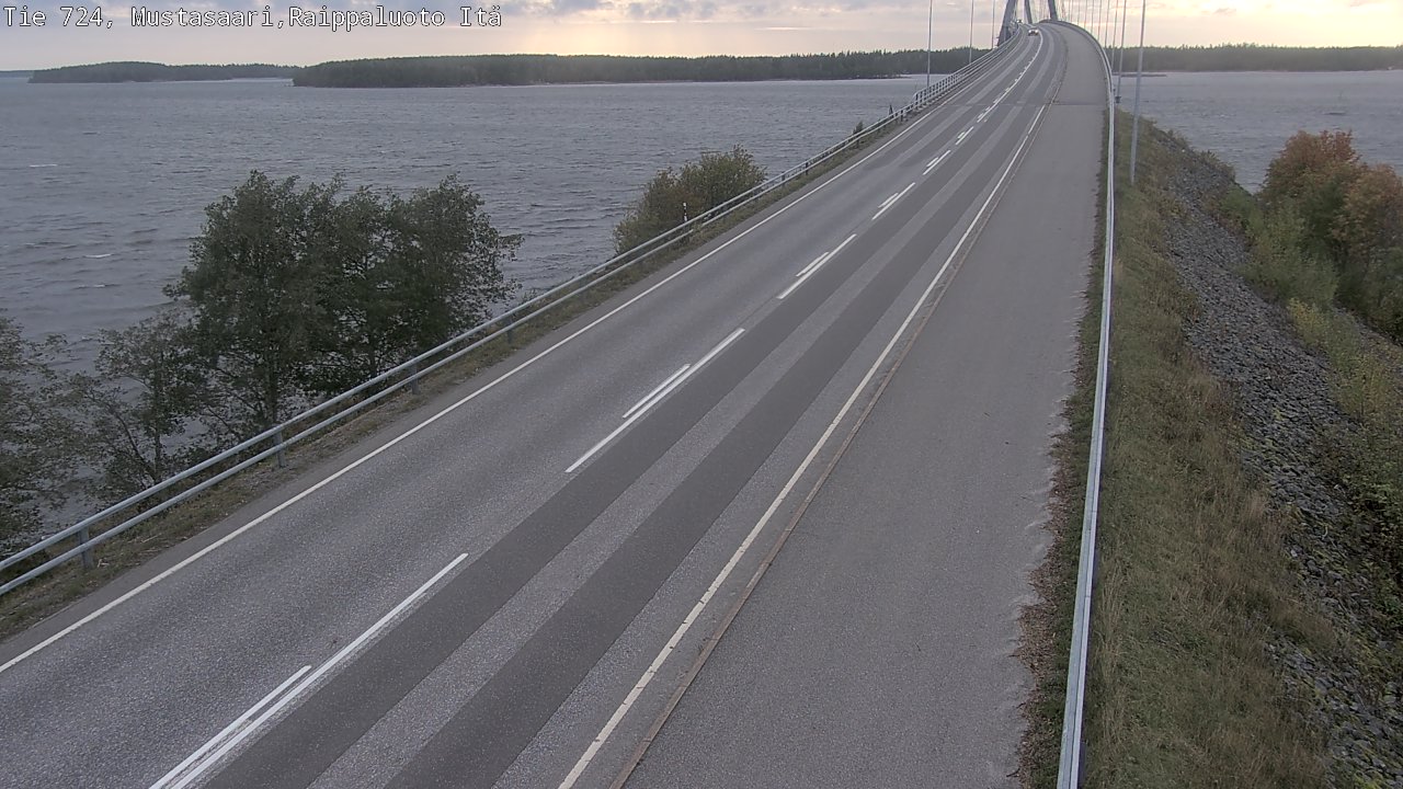 Kelikamerat Kuva Tie 724 Raippaluodonsilta itä, Mustasaari, Pohjanmaa
