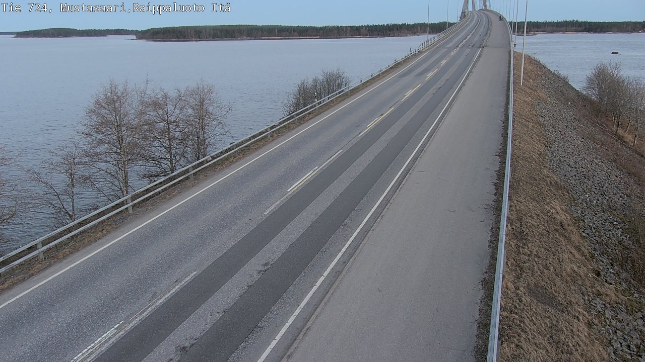 Weather Camera Image Väg 724 Korsholm, Replot, Fjärdskäret, Mustasaari, Pohjanmaa