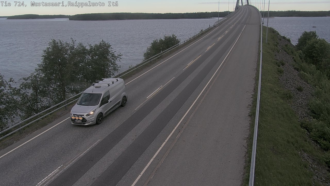 Kelikamerat Kuva Tie 724 Raippaluodonsilta itä, Mustasaari, Pohjanmaa