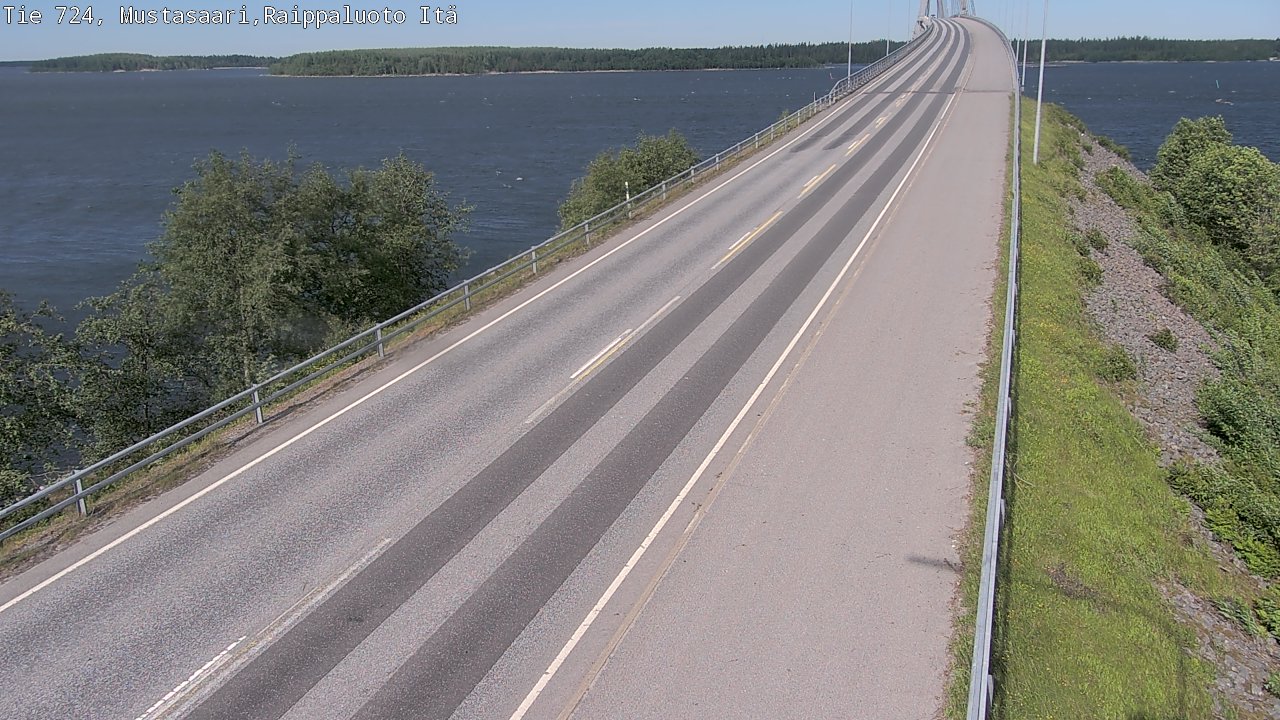 Weather Camera Image Väg 724 Korsholm, Replot, Fjärdskäret, Mustasaari, Pohjanmaa