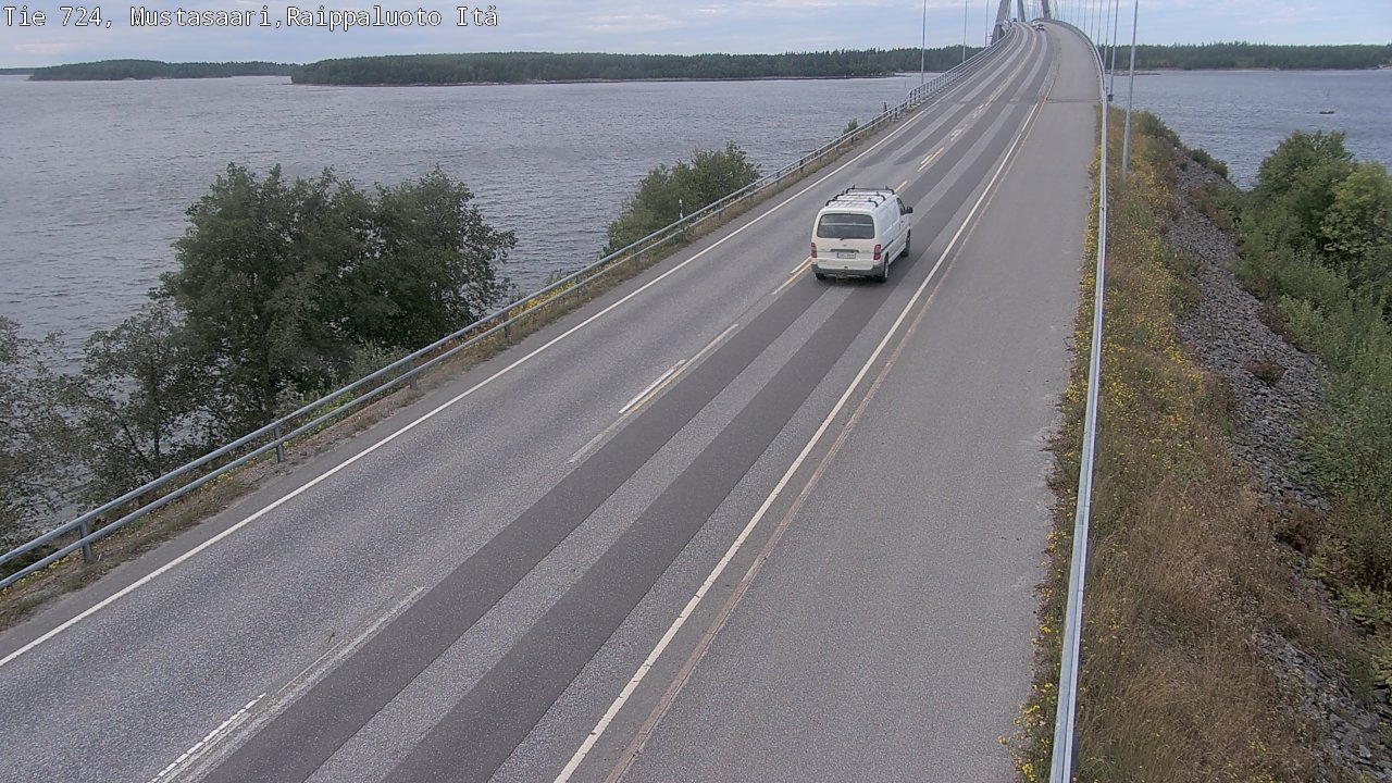 Kelikamerat Kuva Tie 724 Raippaluodonsilta itä, Mustasaari, Pohjanmaa