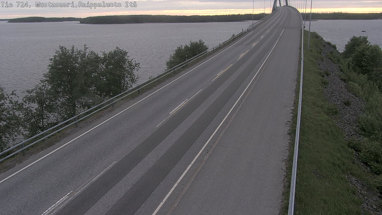 Kelikamerat Kuva Tie 724 Raippaluodonsilta itä, Mustasaari, Pohjanmaa