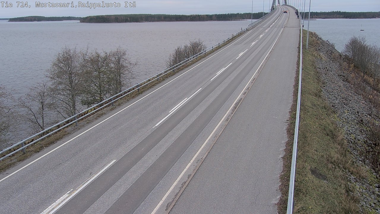Kelikamerat Kuva Tie 724 Raippaluodonsilta itä, Mustasaari, Pohjanmaa