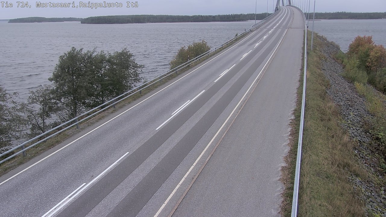 Kelikamerat Kuva Tie 724 Raippaluodonsilta itä, Mustasaari, Pohjanmaa