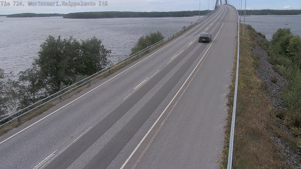 Kelikamerat Kuva Tie 724 Raippaluodonsilta itä, Mustasaari, Pohjanmaa