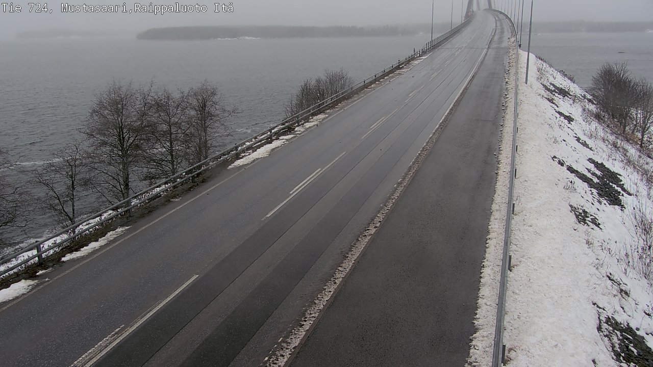 Weather Camera Image Väg 724 Korsholm, Replot, Fjärdskäret, Mustasaari, Pohjanmaa