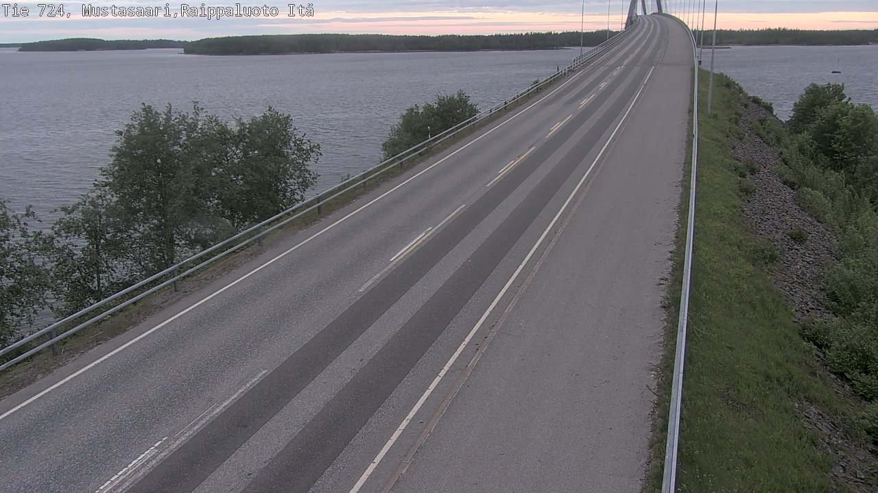 Kelikamerat Kuva Tie 724 Raippaluodonsilta itä, Mustasaari, Pohjanmaa