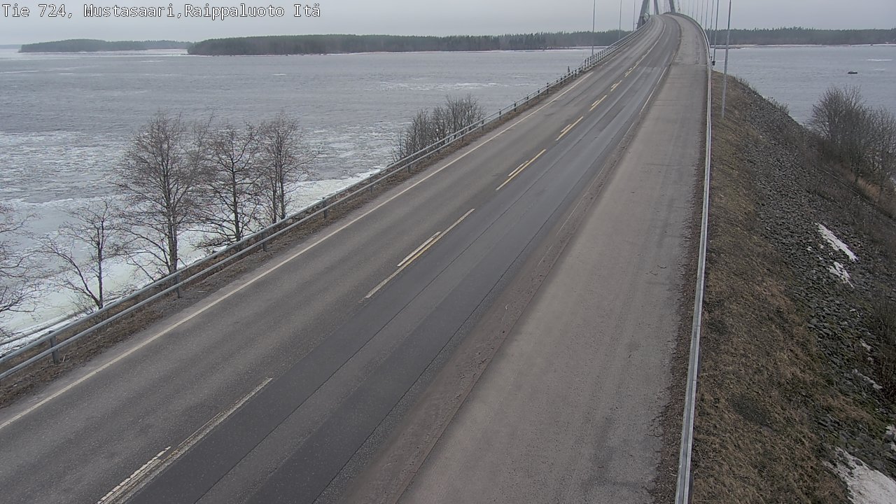 Weather Camera Image Väg 724 Korsholm, Replot, Fjärdskäret, Mustasaari, Pohjanmaa
