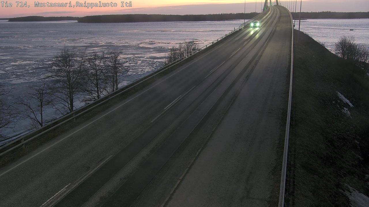 Kelikamerat Kuva Tie 724 Raippaluodonsilta itä, Mustasaari, Pohjanmaa