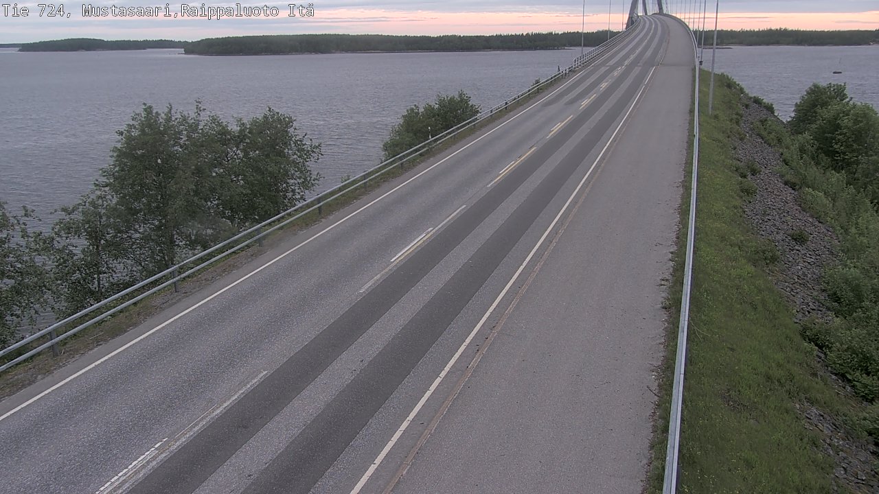 Kelikamerat Kuva Tie 724 Raippaluodonsilta itä, Mustasaari, Pohjanmaa