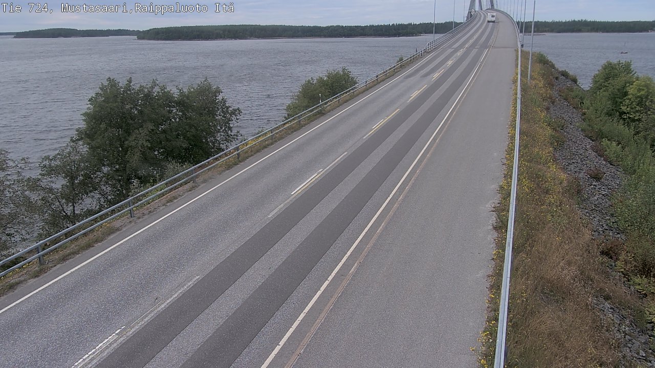 Kelikamerat Kuva Tie 724 Raippaluodonsilta itä, Mustasaari, Pohjanmaa