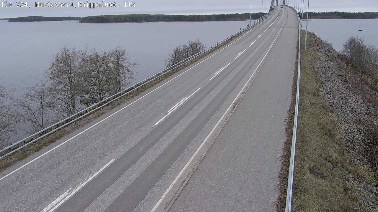 Kelikamerat Kuva Tie 724 Raippaluodonsilta itä, Mustasaari, Pohjanmaa