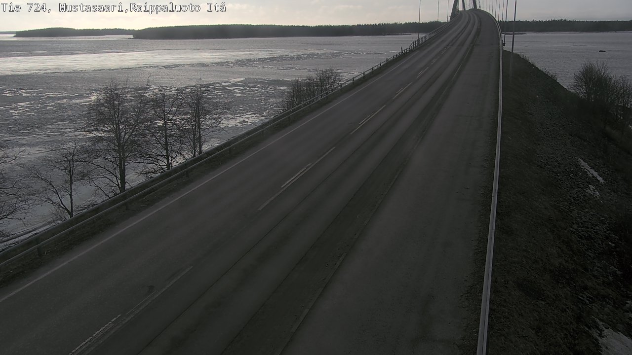 Weather Camera Image Väg 724 Korsholm, Replot, Fjärdskäret, Mustasaari, Pohjanmaa