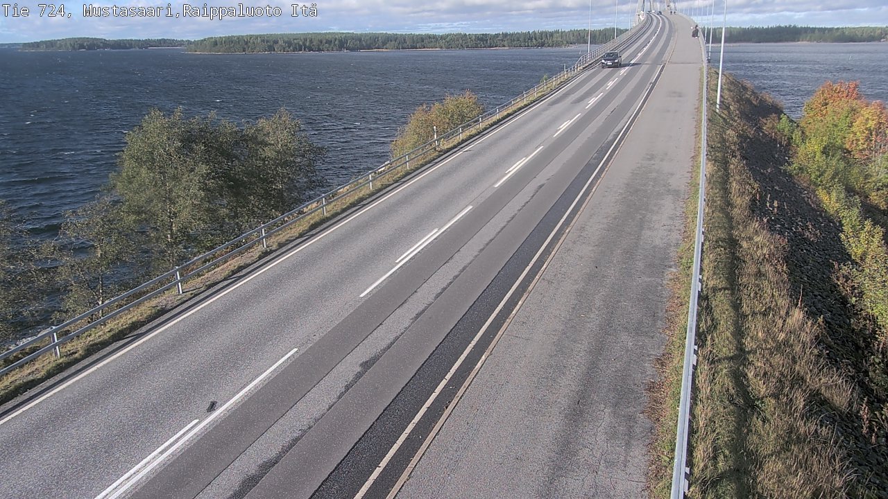 Kelikamerat Kuva Tie 724 Raippaluodonsilta itä, Mustasaari, Pohjanmaa