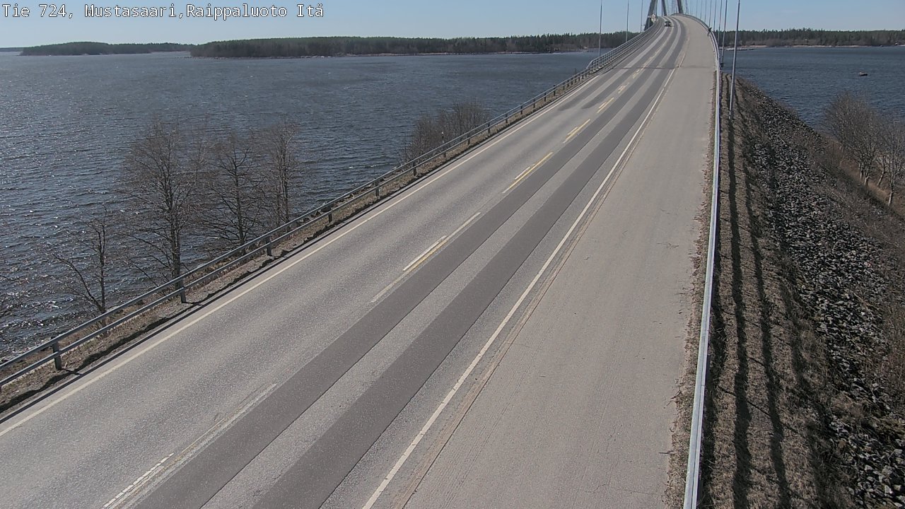 Weather Camera Image Väg 724 Korsholm, Replot, Fjärdskäret, Mustasaari, Pohjanmaa