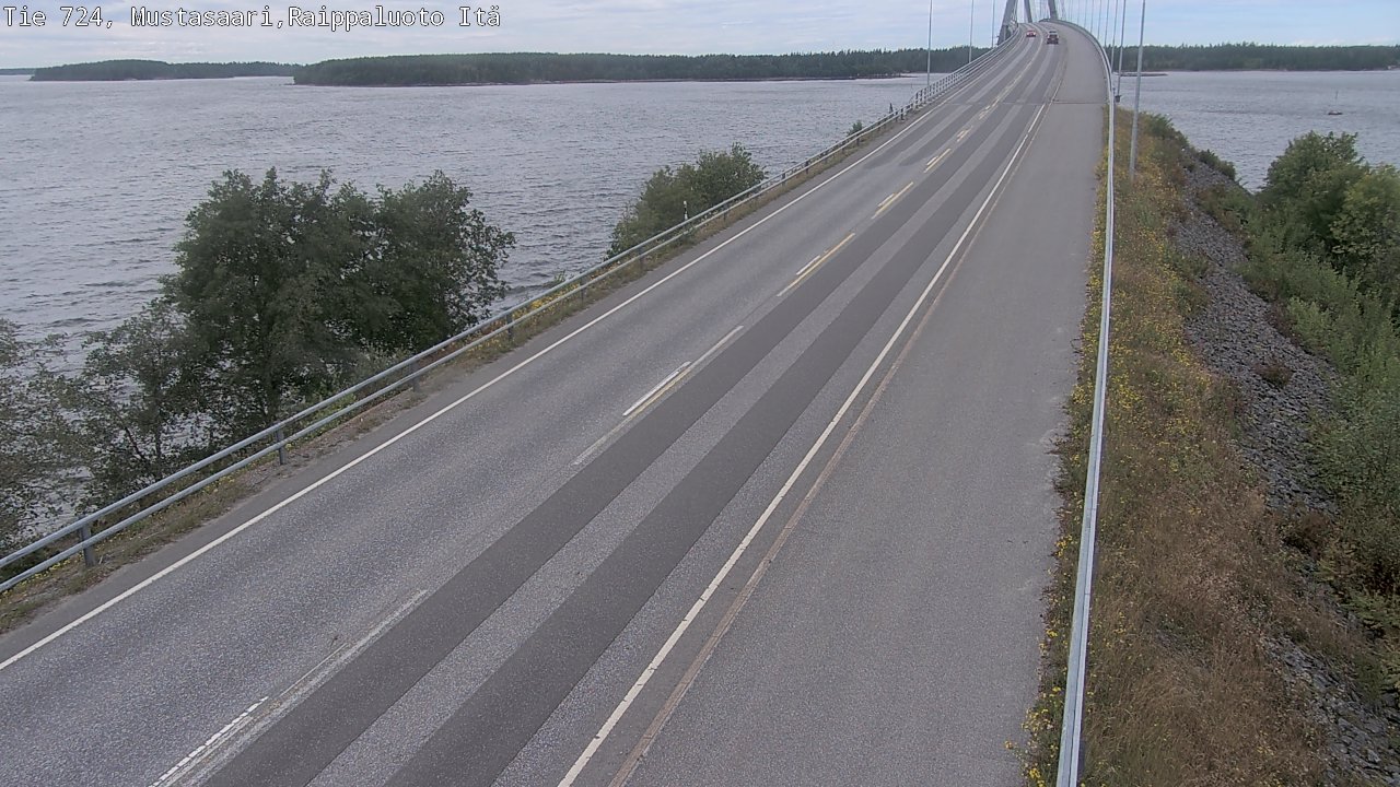 Kelikamerat Kuva Tie 724 Raippaluodonsilta itä, Mustasaari, Pohjanmaa