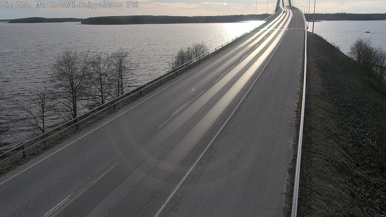 Weather Camera Image Väg 724 Korsholm, Replot, Fjärdskäret, Mustasaari, Pohjanmaa