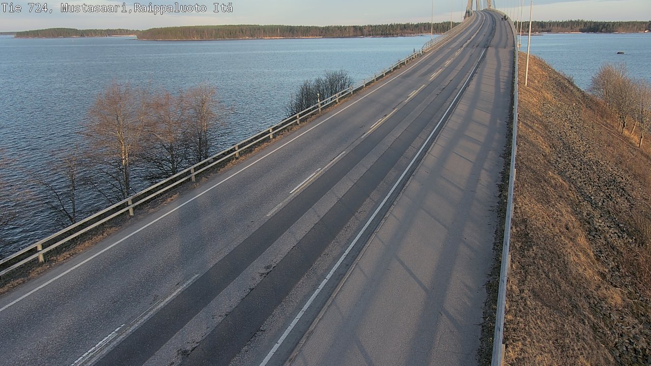 Kelikamerat Kuva Tie 724 Raippaluodonsilta itä, Mustasaari, Pohjanmaa