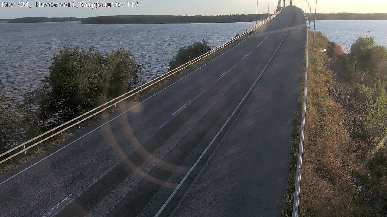 Kelikamerat Kuva Tie 724 Raippaluodonsilta itä, Mustasaari, Pohjanmaa