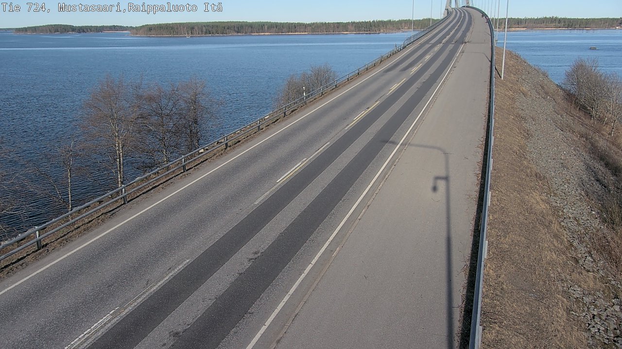 Weather Camera Image Väg 724 Korsholm, Replot, Fjärdskäret, Mustasaari, Pohjanmaa