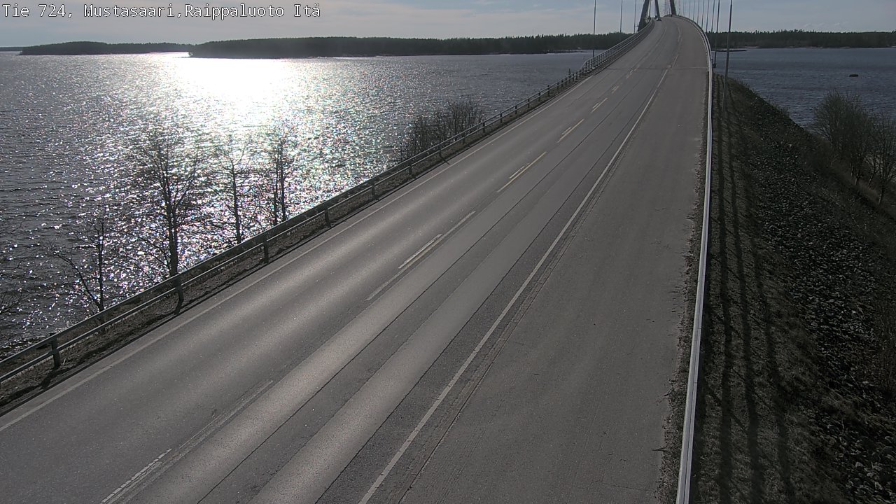 Weather Camera Image Väg 724 Korsholm, Replot, Fjärdskäret, Mustasaari, Pohjanmaa