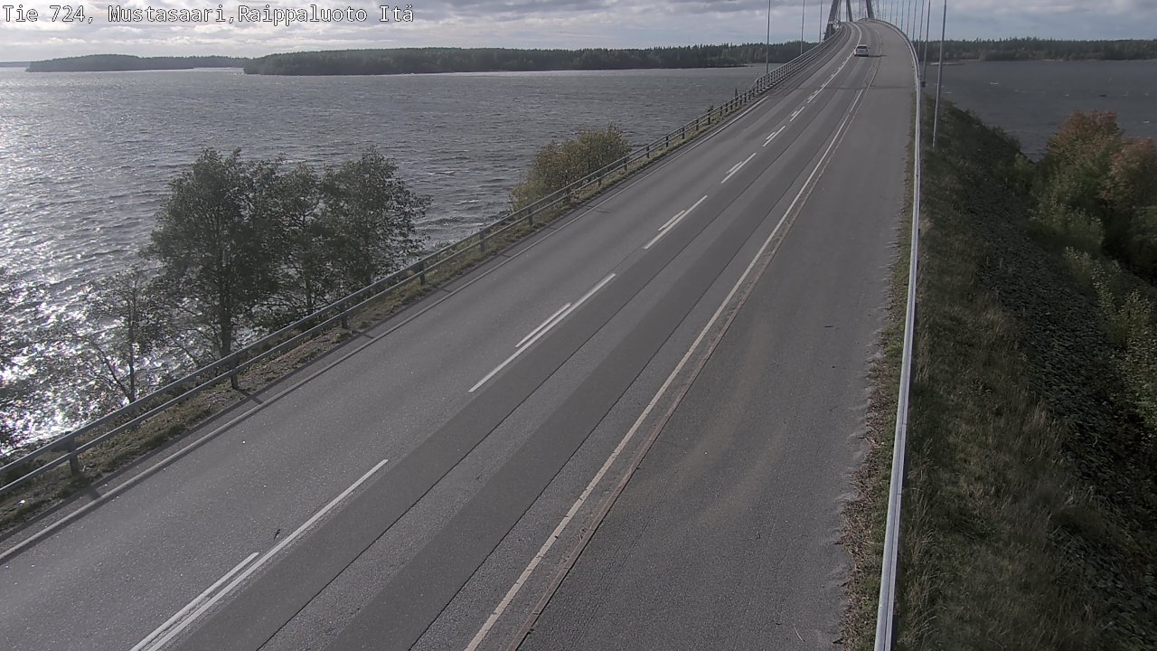 Kelikamerat Kuva Tie 724 Raippaluodonsilta itä, Mustasaari, Pohjanmaa