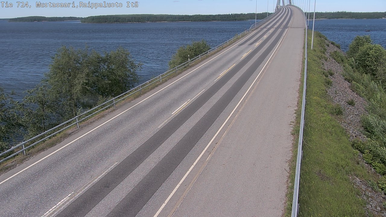 Weather Camera Image Väg 724 Korsholm, Replot, Fjärdskäret, Mustasaari, Pohjanmaa