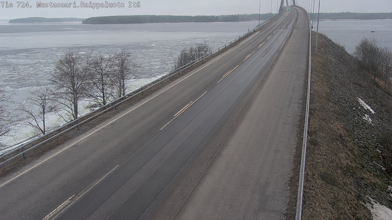 Weather Camera Image Väg 724 Korsholm, Replot, Fjärdskäret, Mustasaari, Pohjanmaa