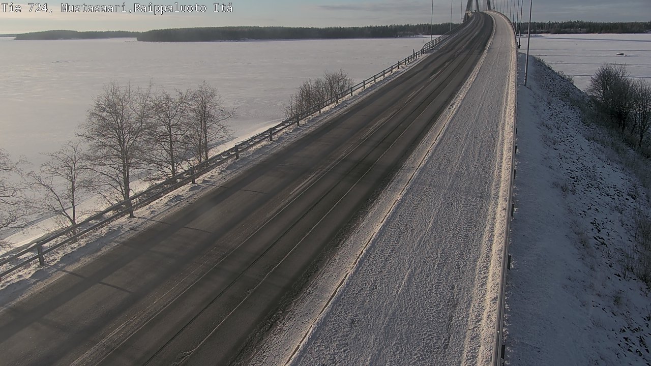 Kelikamerat Kuva Tie 724 Raippaluodonsilta itä, Mustasaari, Pohjanmaa