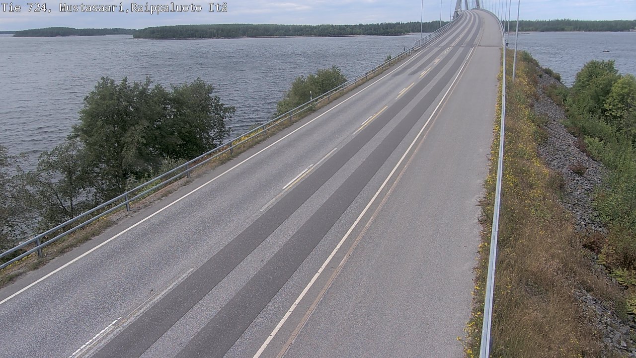Kelikamerat Kuva Tie 724 Raippaluodonsilta itä, Mustasaari, Pohjanmaa