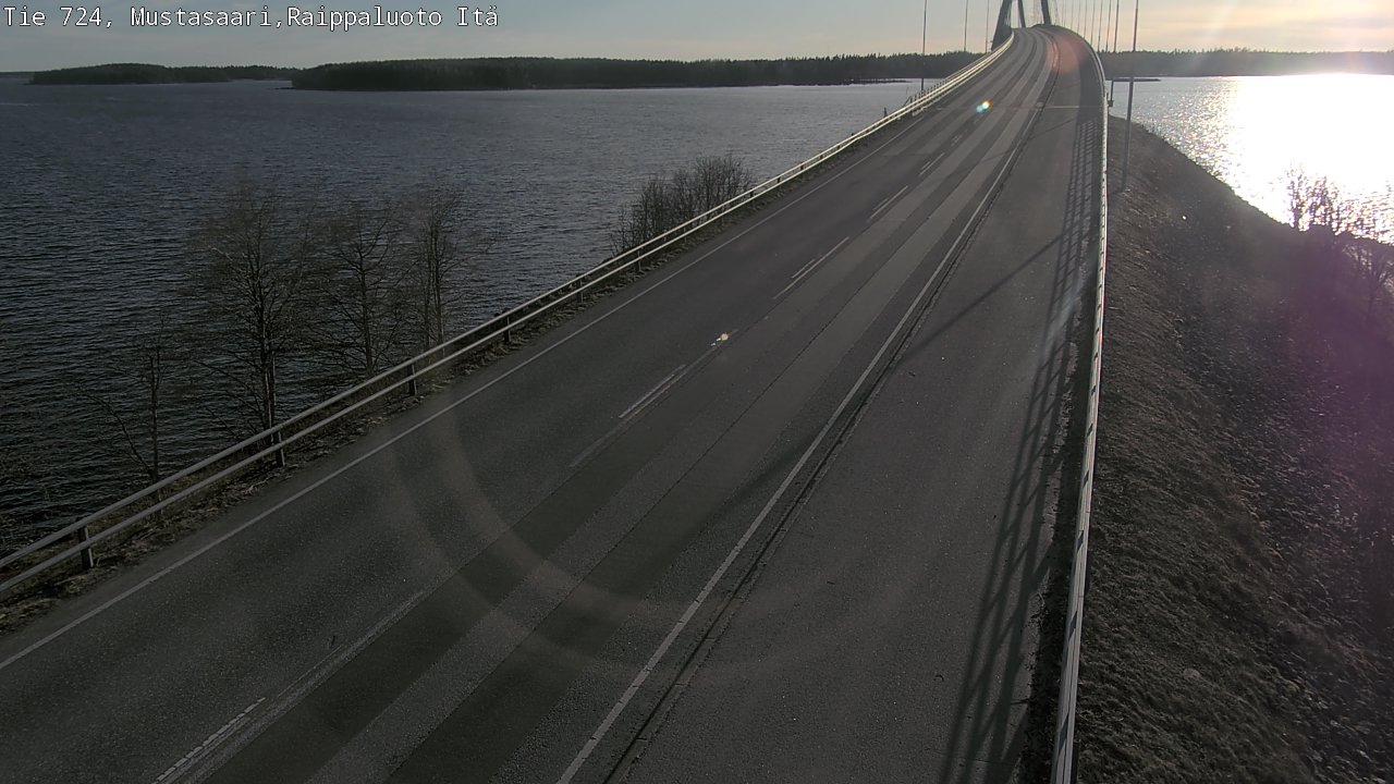 Weather Camera Image Väg 724 Korsholm, Replot, Fjärdskäret, Mustasaari, Pohjanmaa