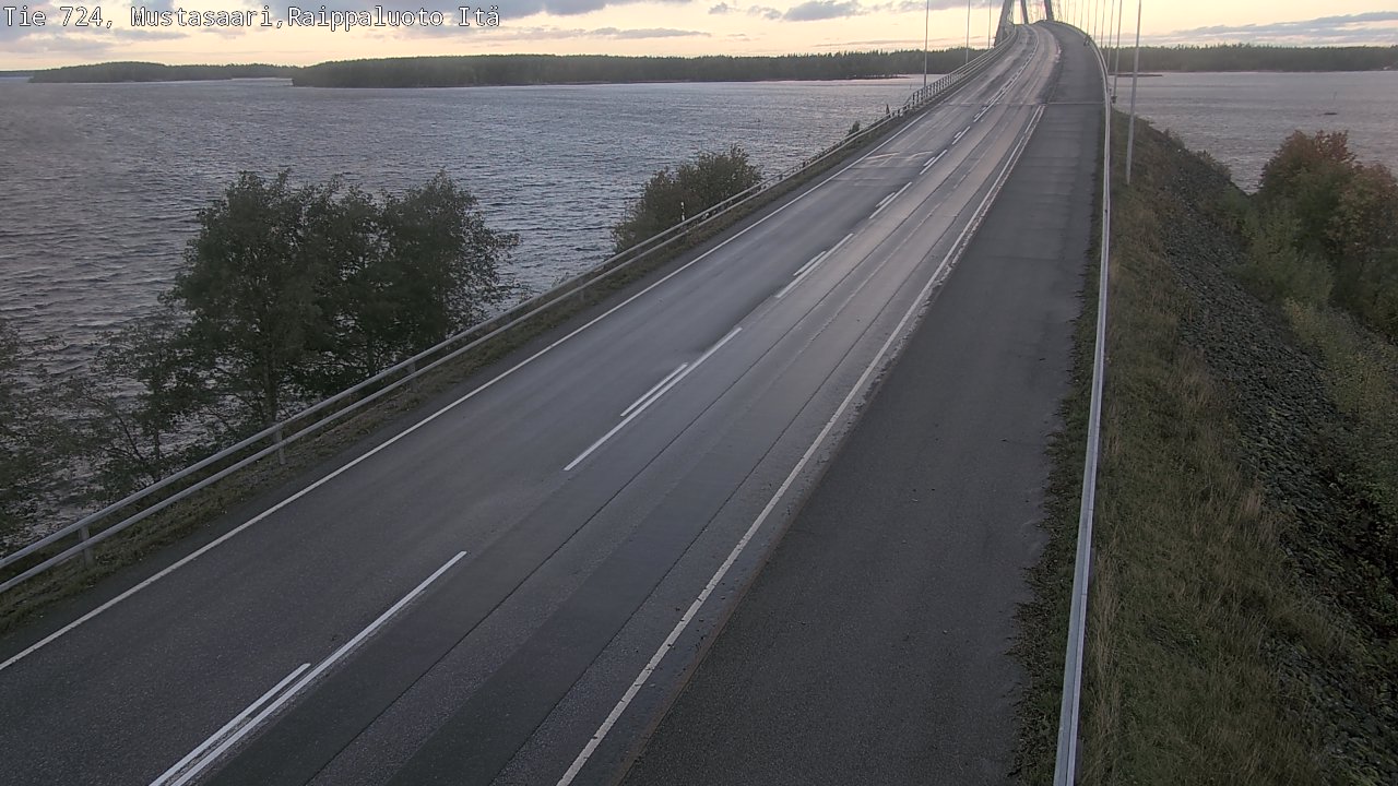 Kelikamerat Kuva Tie 724 Raippaluodonsilta itä, Mustasaari, Pohjanmaa