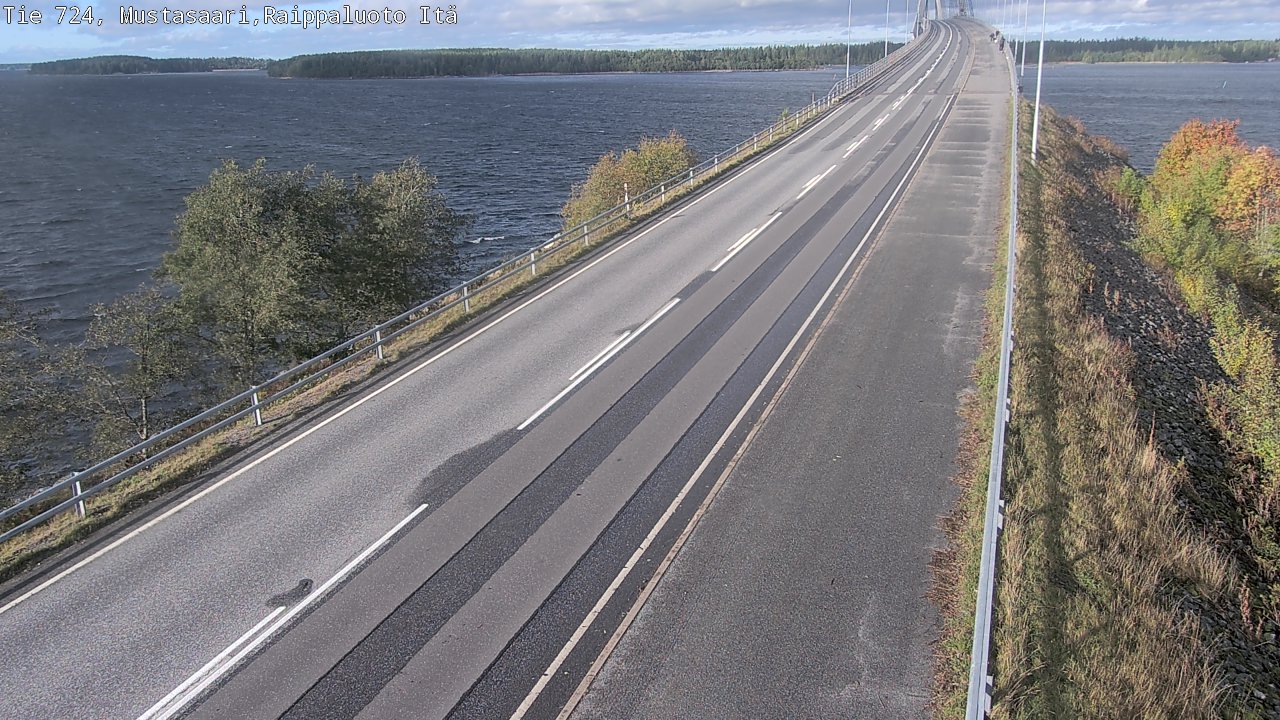 Kelikamerat Kuva Tie 724 Raippaluodonsilta itä, Mustasaari, Pohjanmaa