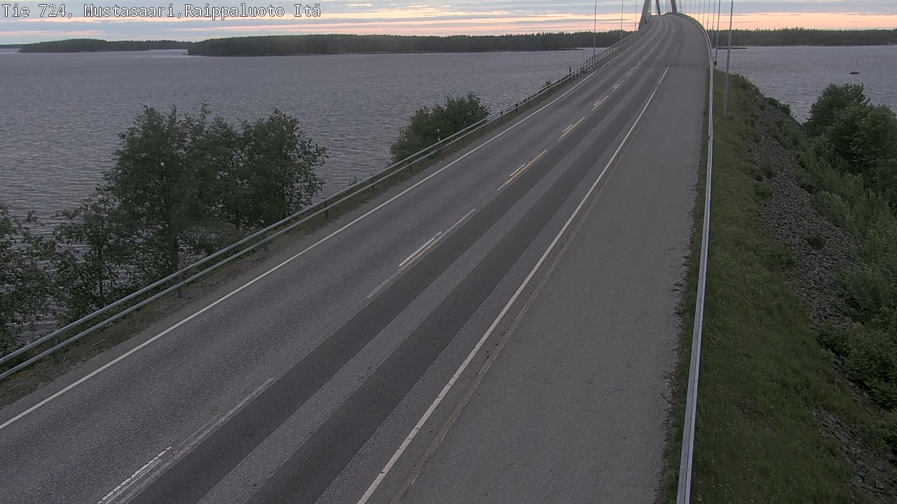 Kelikamerat Kuva Tie 724 Raippaluodonsilta itä, Mustasaari, Pohjanmaa