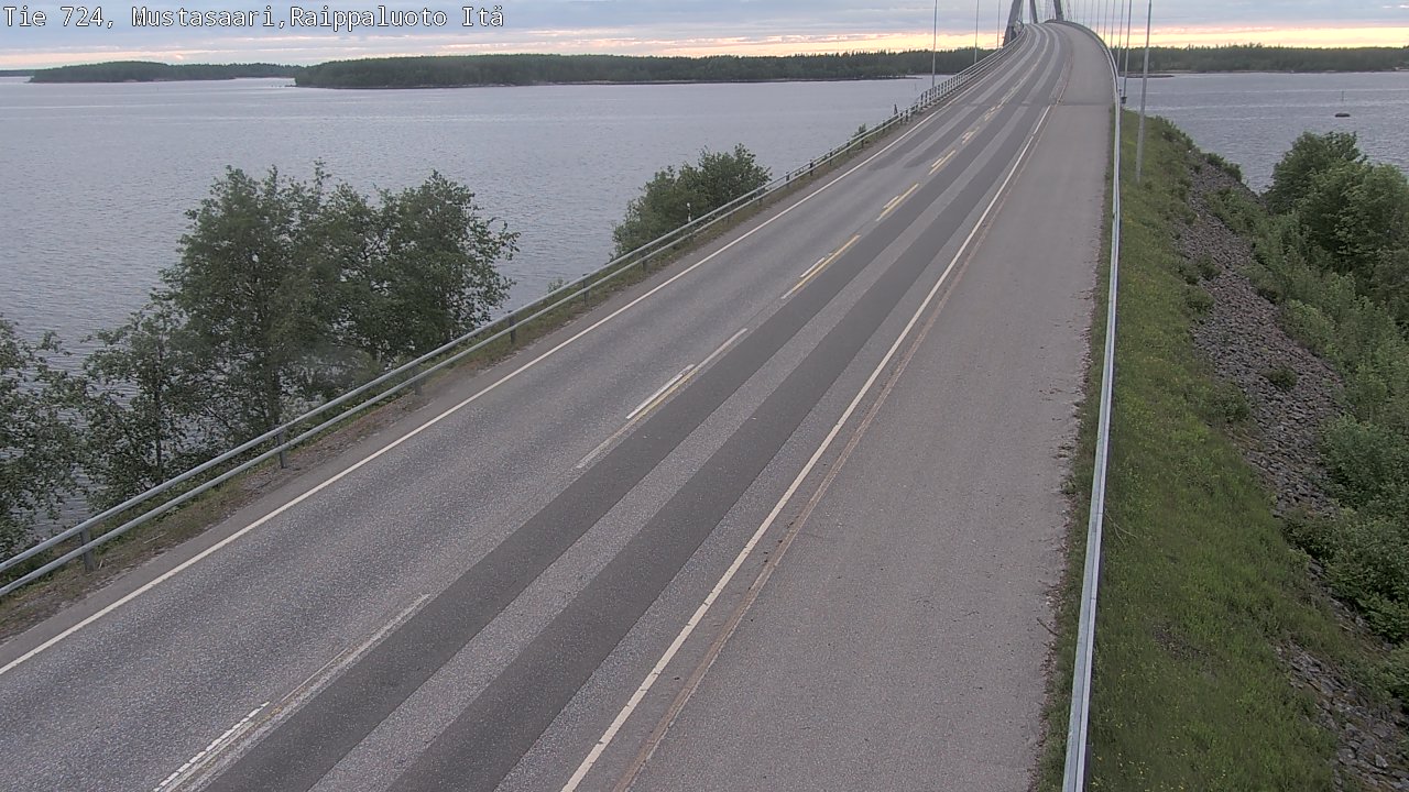 Kelikamerat Kuva Tie 724 Raippaluodonsilta itä, Mustasaari, Pohjanmaa