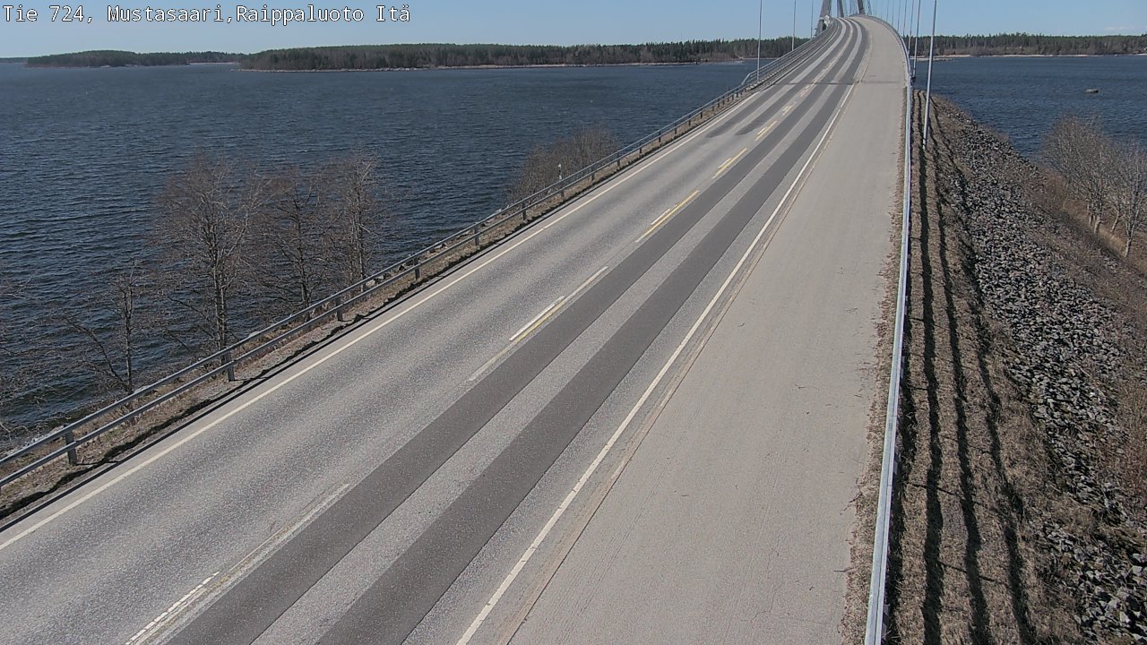 Weather Camera Image Väg 724 Korsholm, Replot, Fjärdskäret, Mustasaari, Pohjanmaa