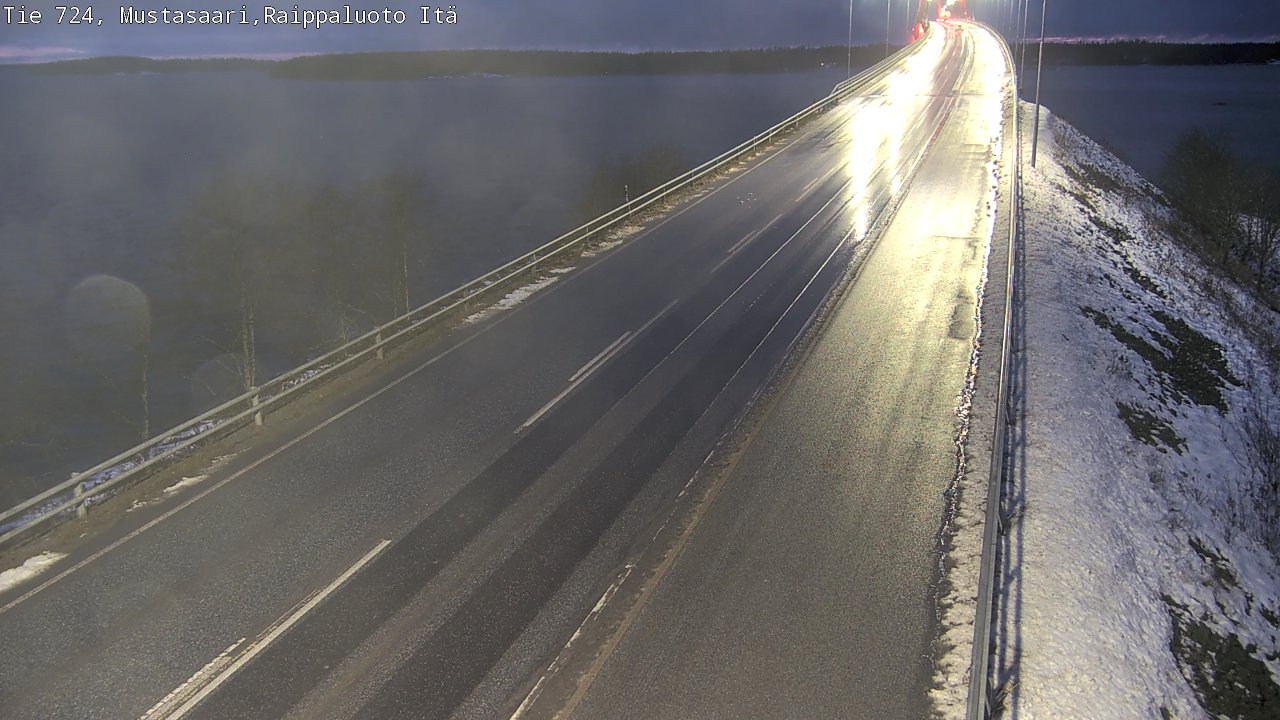 Weather Camera Image Väg 724 Korsholm, Replot, Fjärdskäret, Mustasaari, Pohjanmaa