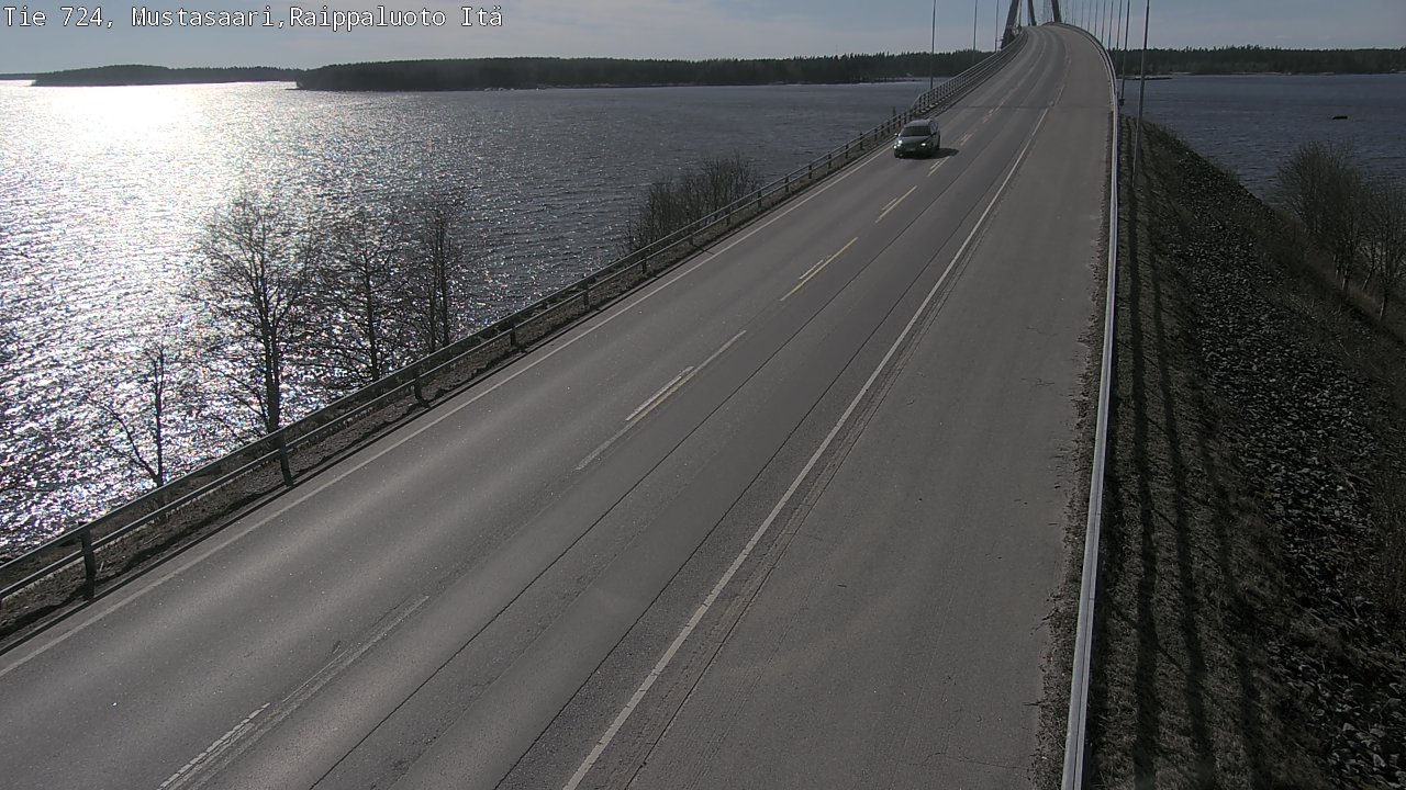 Weather Camera Image Väg 724 Korsholm, Replot, Fjärdskäret, Mustasaari, Pohjanmaa