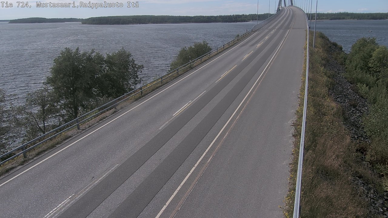Kelikamerat Kuva Tie 724 Raippaluodonsilta itä, Mustasaari, Pohjanmaa