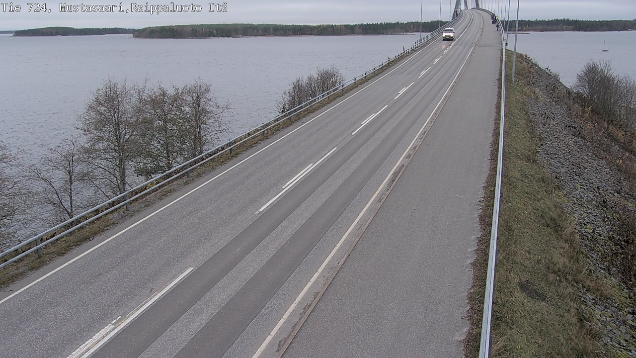 Kelikamerat Kuva Tie 724 Raippaluodonsilta itä, Mustasaari, Pohjanmaa