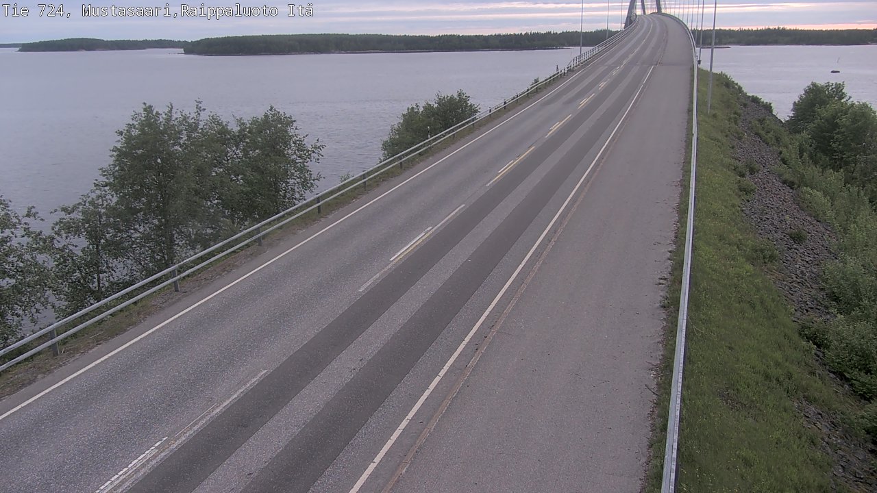 Kelikamerat Kuva Tie 724 Raippaluodonsilta itä, Mustasaari, Pohjanmaa