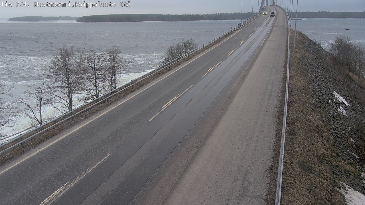 Kelikamerat Kuva Tie 724 Raippaluodonsilta itä, Mustasaari, Pohjanmaa