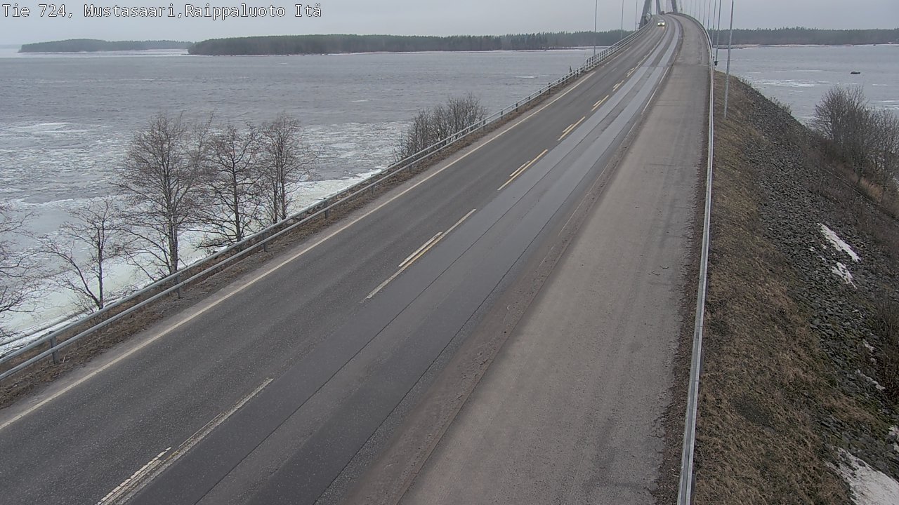 Kelikamerat Kuva Tie 724 Raippaluodonsilta itä, Mustasaari, Pohjanmaa