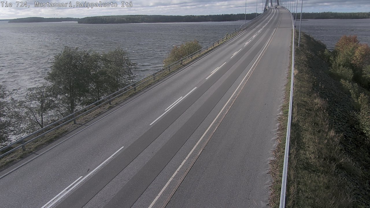 Kelikamerat Kuva Tie 724 Raippaluodonsilta itä, Mustasaari, Pohjanmaa