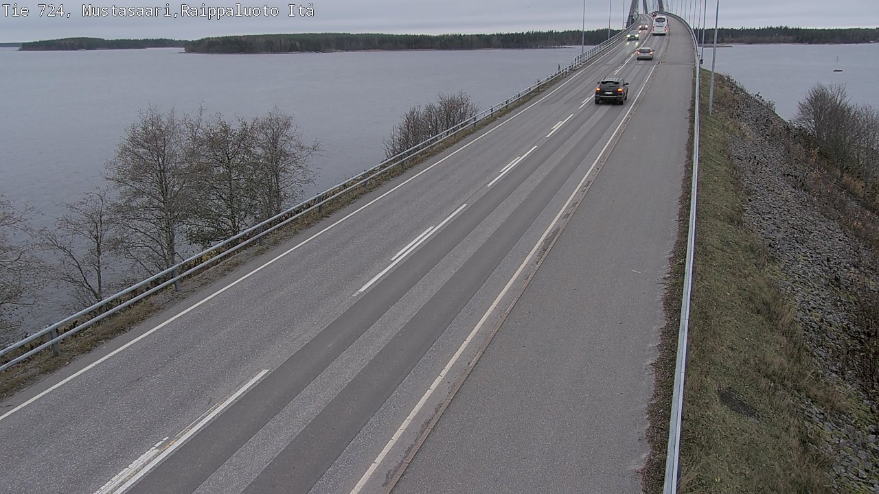Kelikamerat Kuva Tie 724 Raippaluodonsilta itä, Mustasaari, Pohjanmaa