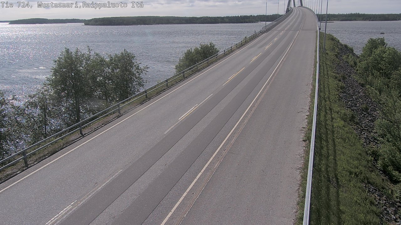 Kelikamerat Kuva Tie 724 Raippaluodonsilta itä, Mustasaari, Pohjanmaa