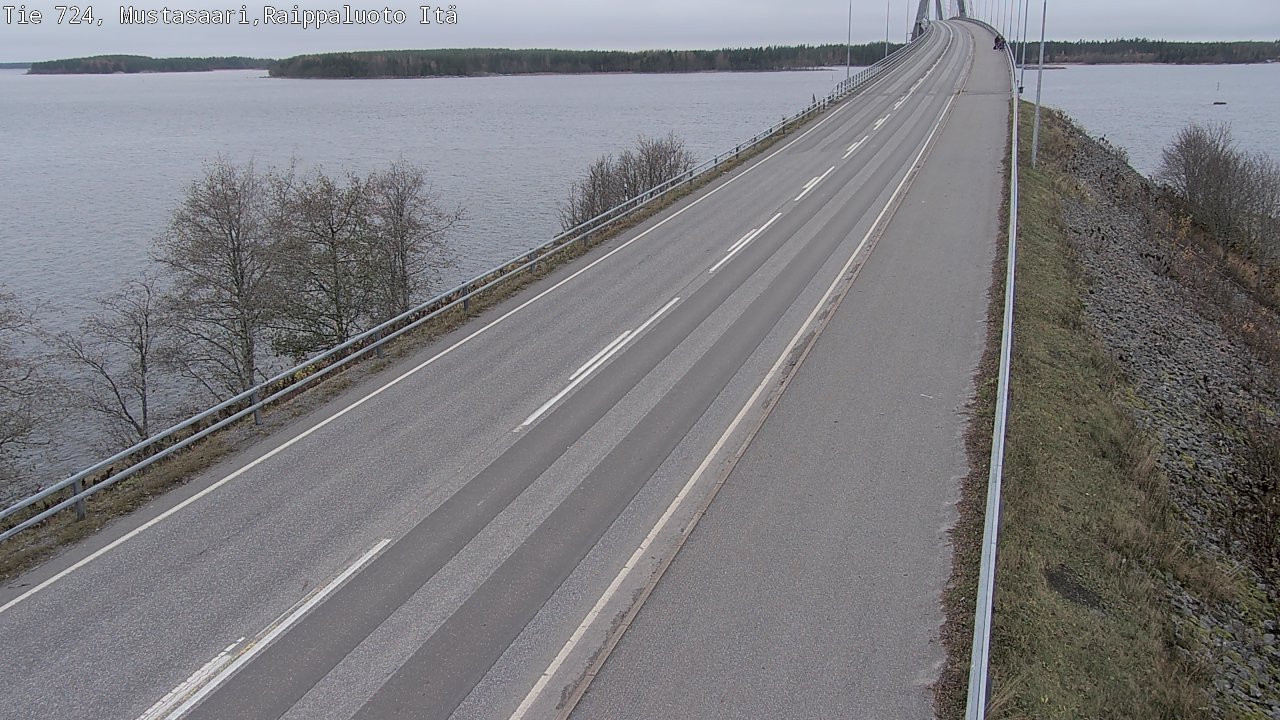 Kelikamerat Kuva Tie 724 Raippaluodonsilta itä, Mustasaari, Pohjanmaa